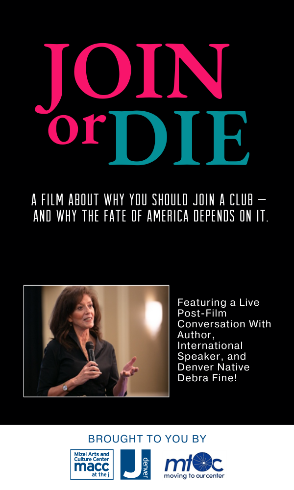 Get Information and buy tickets to "Join or Die" Film Presentation with a Talkback Presented by MTOC and Mizel Arts and Culture Center on Mizel Arts and Culture Center