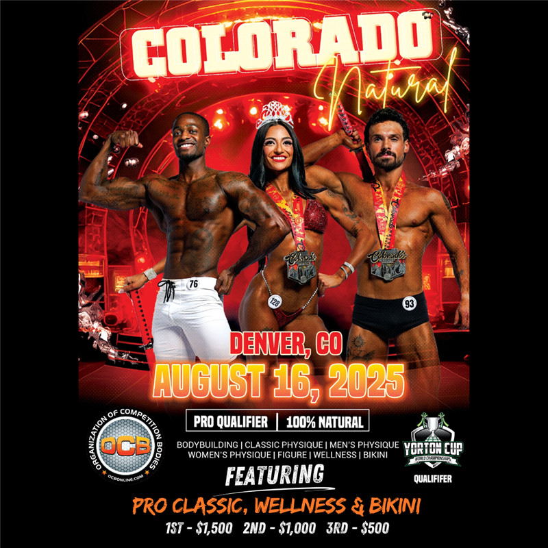 Get Information and buy tickets to OCB Bodybuilding- 8/16 All Day Access  on Mizel Arts and Culture Center