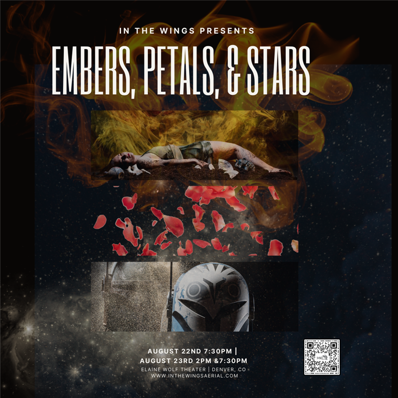 Get Information and buy tickets to Embers, Petals, and Stars In the Wings Aerial on Mizel Arts and Culture Center