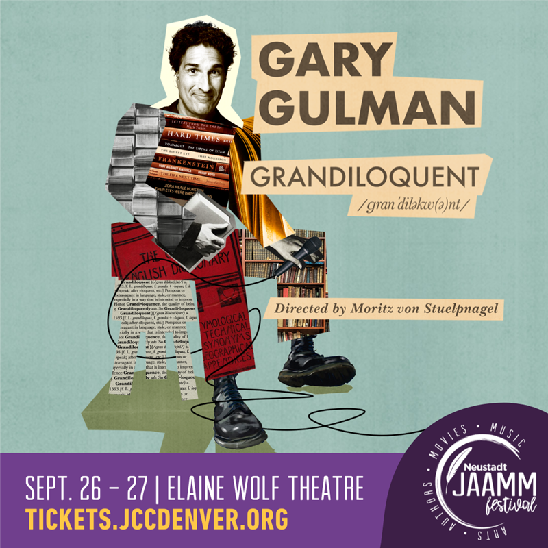 Get Information and buy tickets to Gary Gulman: Grandiloquent 2025 Neustadt JAAMM Festival on Mizel Arts and Culture Center