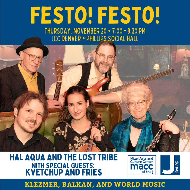 Festo! Festo! 11/20 - @ JCC Denver