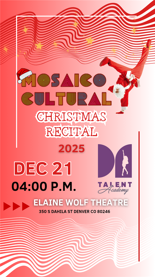 Mosaico Cultural Christmas Recital