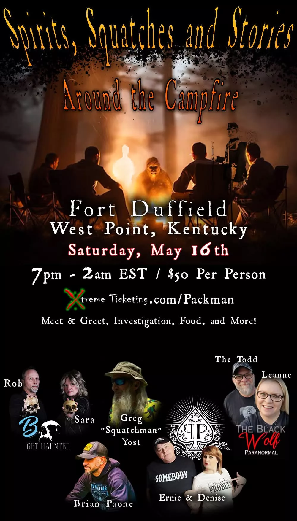 Spirits, Squatches, and Stories Around the Campfire image