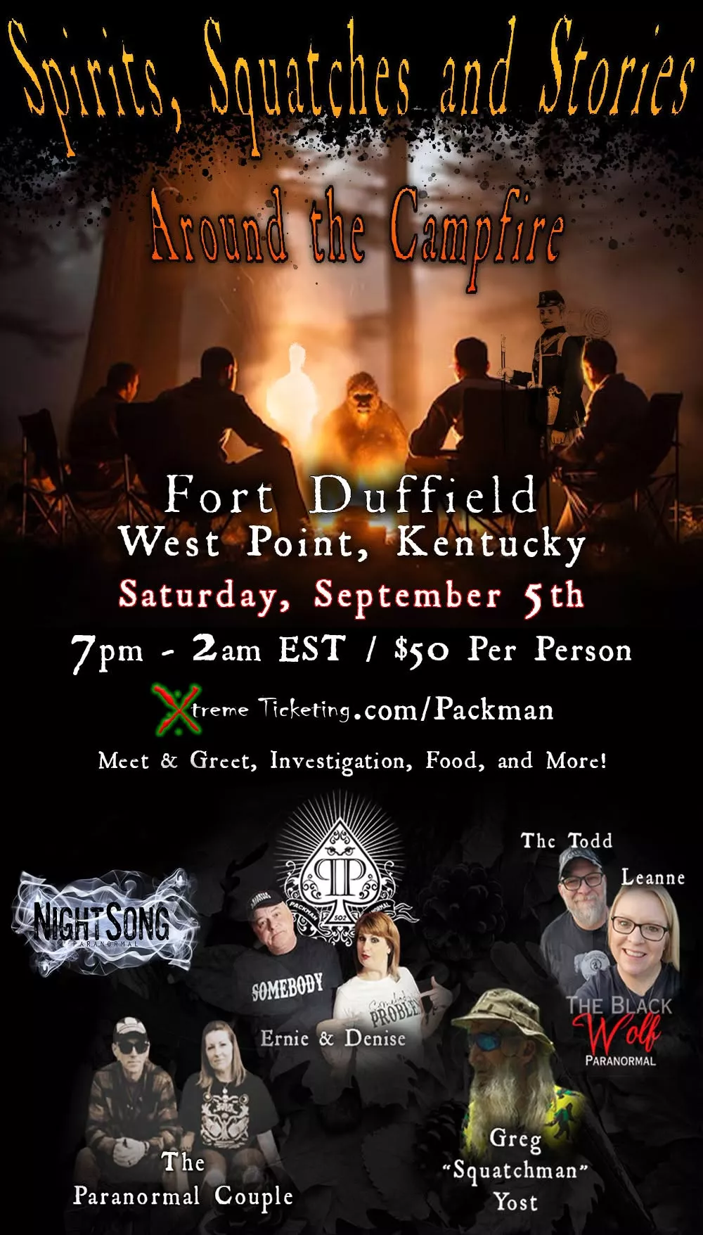 Spirits, Squatches, and Stories Around the Campfire image