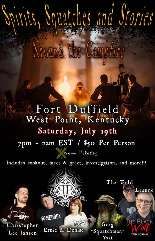 Spirits, Squatches, and Stories Around the Campfire