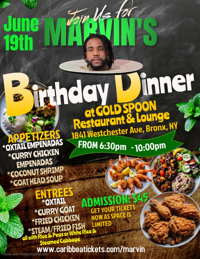 MARVIN'S BIRTHDAY DINNER