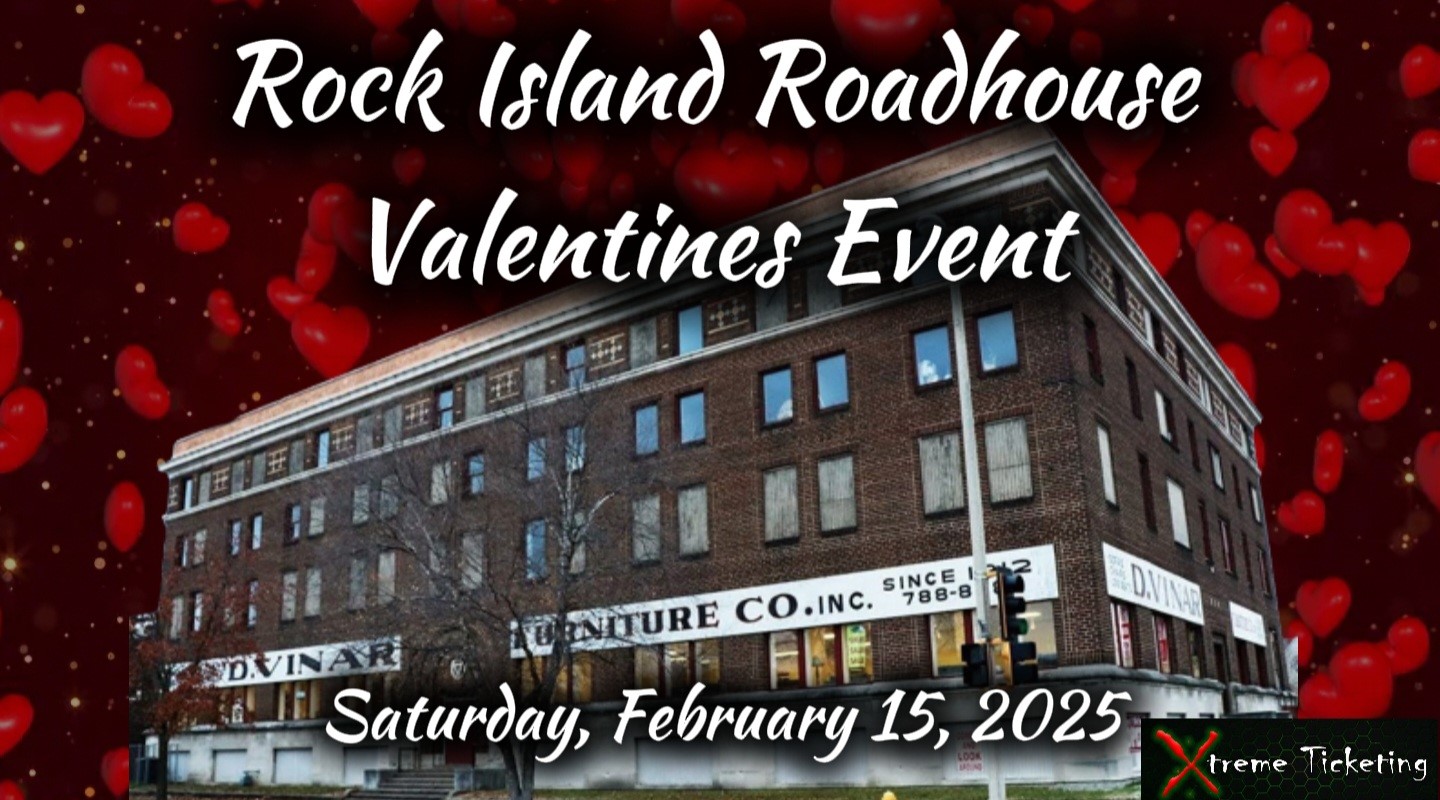 Get information & buy tickets to Rock Island Roadhouse Valentines Event  on Feb 15, 19:00 @Haunted Rock Island Roahouse | Haunted Rock Island Roadhouse