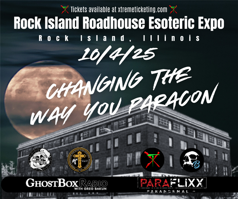 Get Information and buy tickets to 2025 Rock Island Roadhouse Esoteric Expo  on Xtreme Ticketing