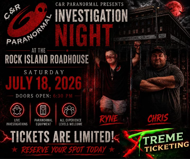 Investigation Night at Rock Island Roadhouse