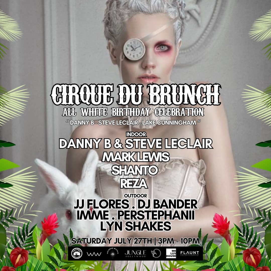 CIRQUE DU BRUNCH: ALL WHITE BIRTHDAY CELEBRATION image