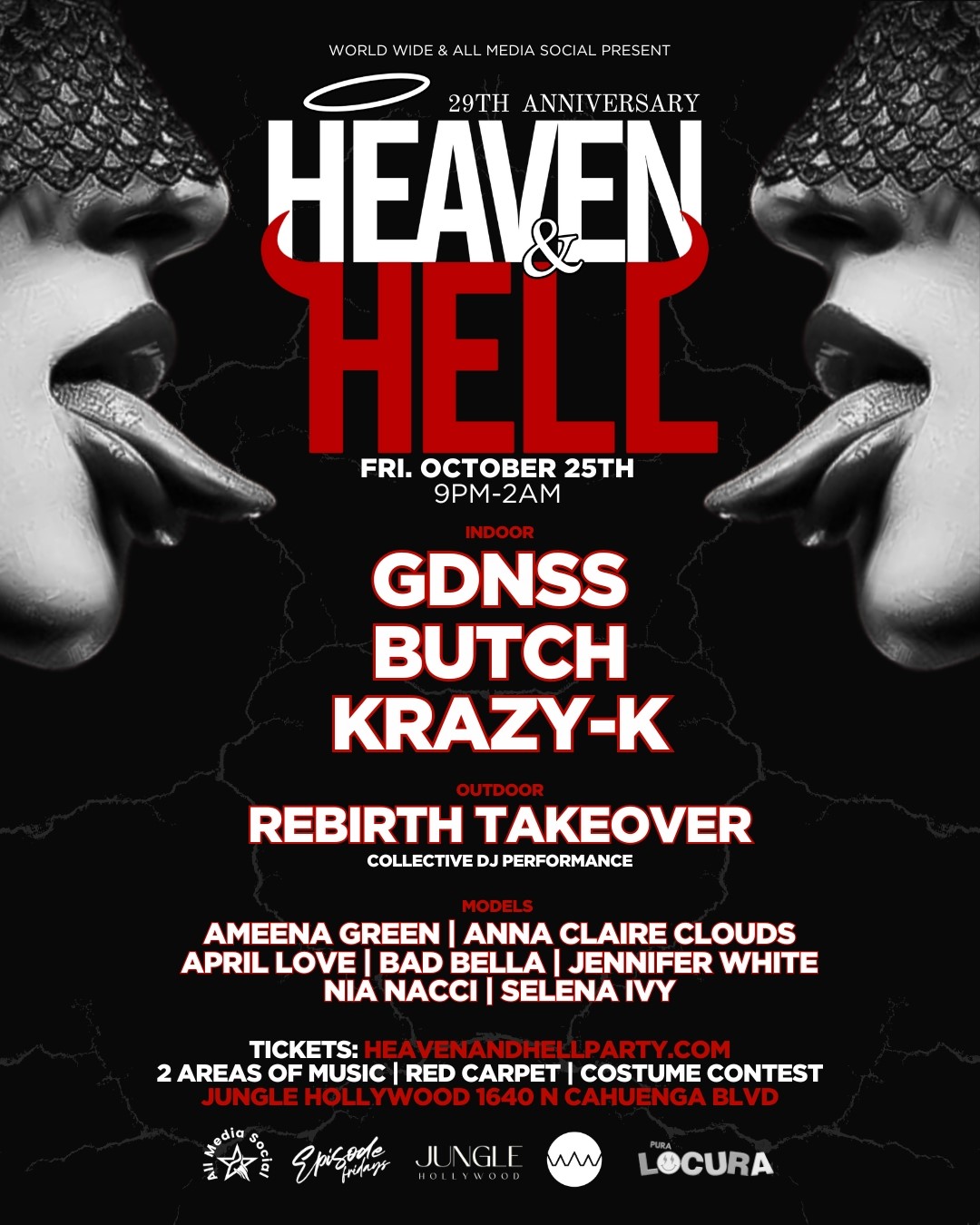 29th Anniversary Heaven & Hell Halloween Party image