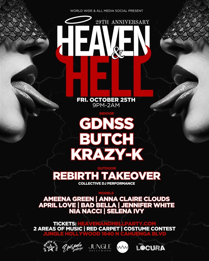 29th Anniversary Heaven & Hell Halloween Party