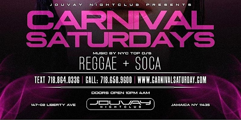 Get Information and buy tickets to Carnival Saturdays  on Caribbea Tickets