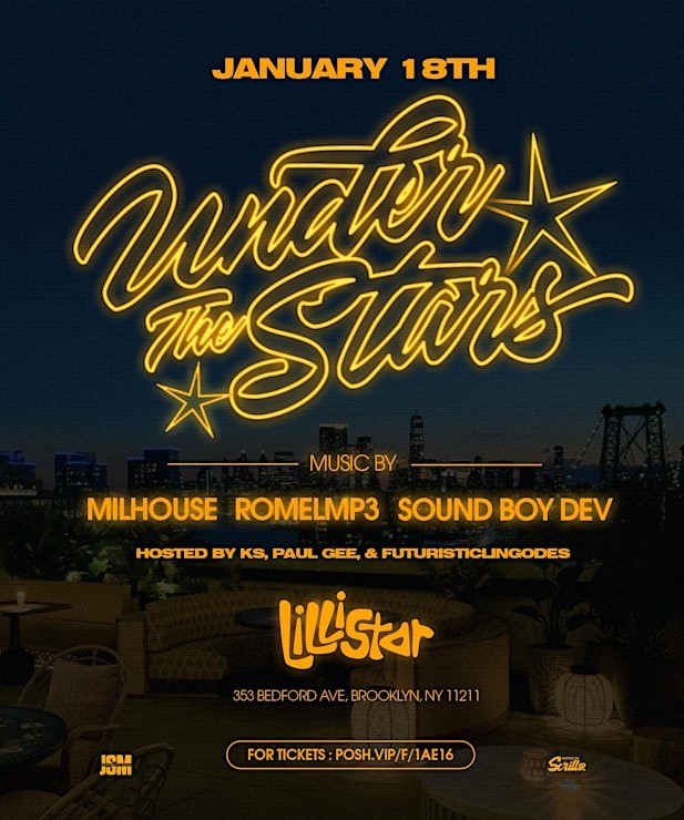 Get Information and buy tickets to Under The Stars A Night of Dancehall, RNB, HipHop on Promotions