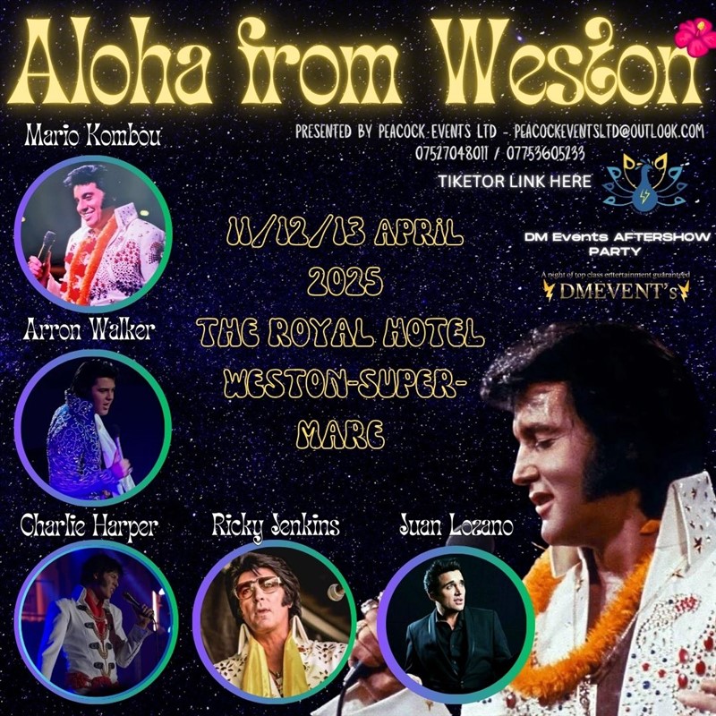 Get Information and buy tickets to Aloha from Weston  on Peacock Events