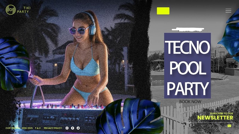 Techno Pool Party