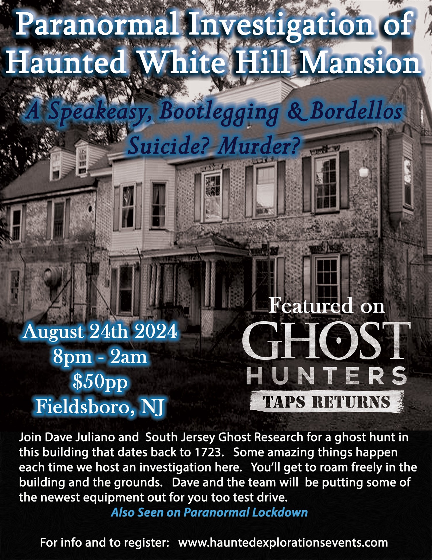Investigate White Hill Mansion image
