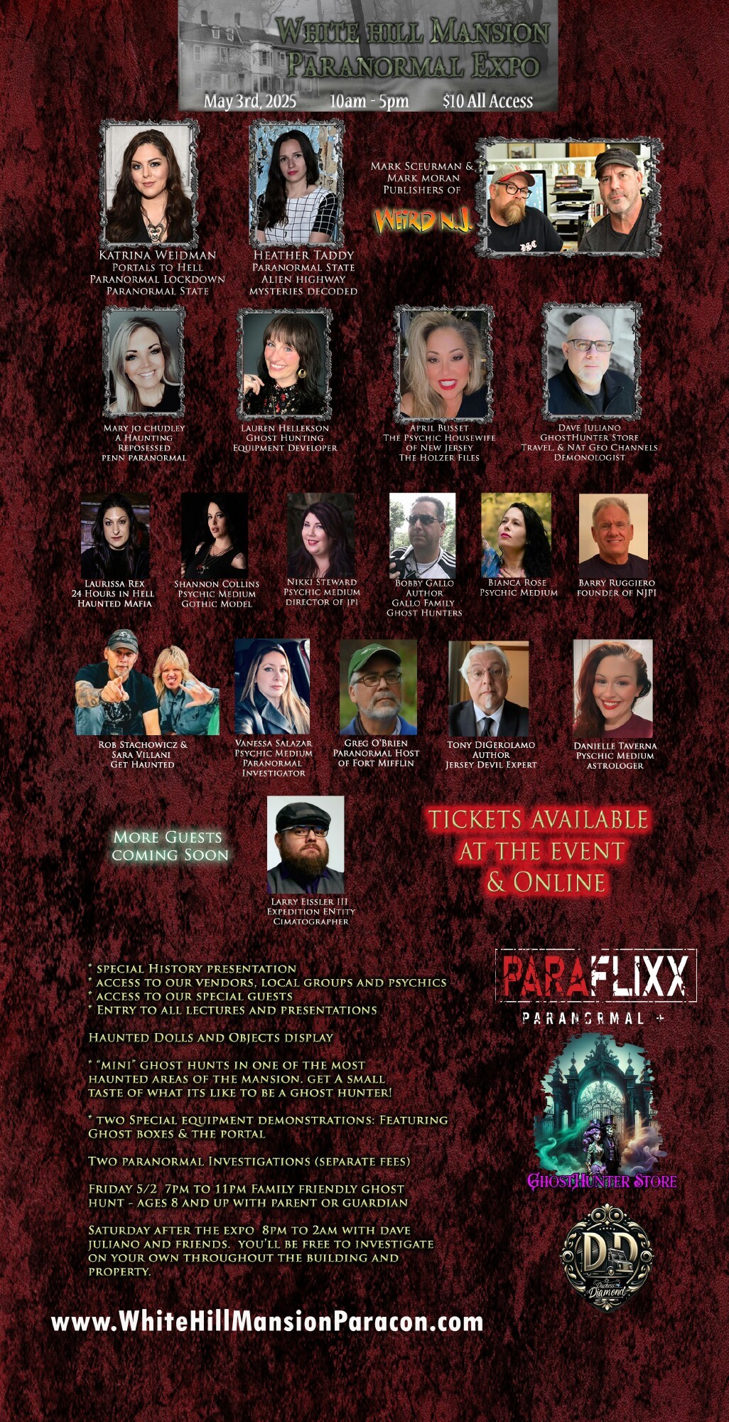 White Hill Paranormal Expo 2025 image