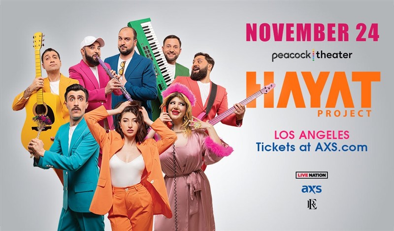 Get Information and buy tickets to HAYAT PROJECT LOS ANGELES CONCERT  on Shemshak