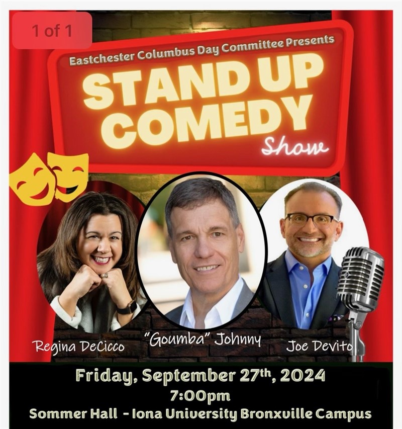 Eastchester Columbus Day Comedy Show