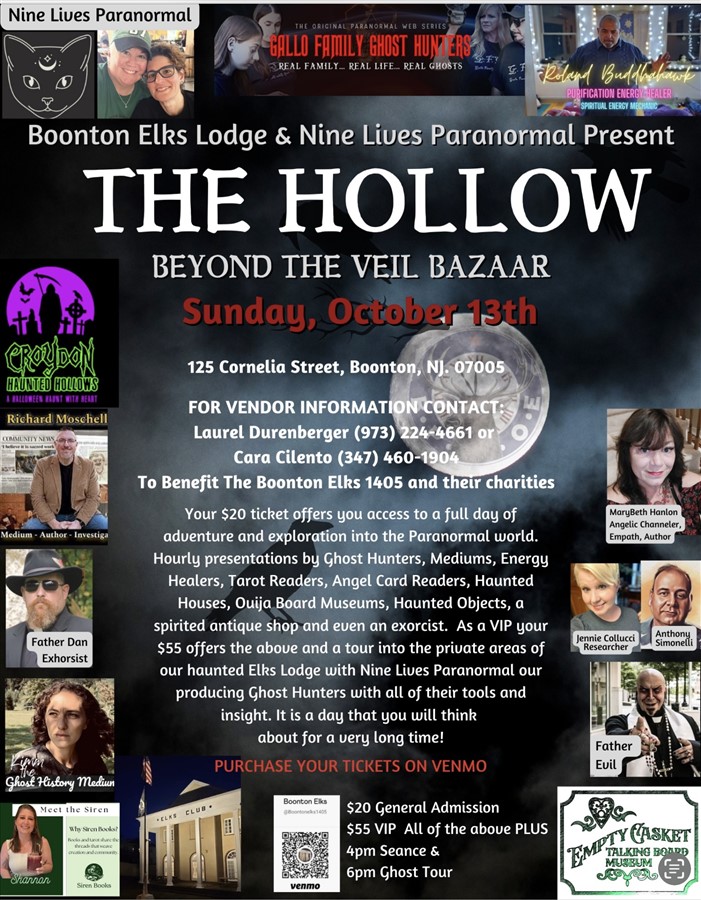 Get Information and buy tickets to The Hollow Beyond the Veil Bazaar on Xtreme Ticketing