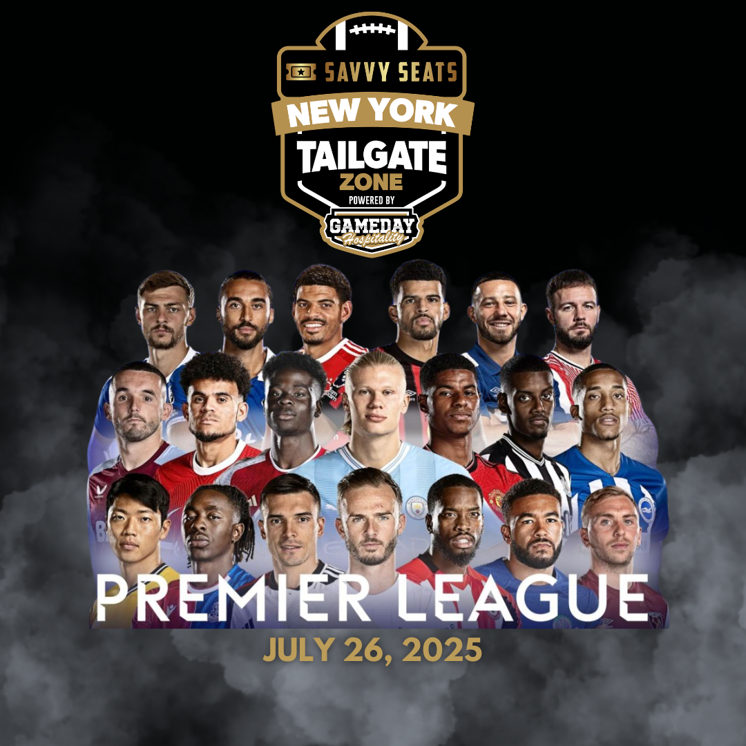 Get information & buy tickets to Premier League Savvy Seats Tailgate Zone Premier League Tailgate Party on Jul 26, 10:00 @B Parking Deck | Savvy Seats