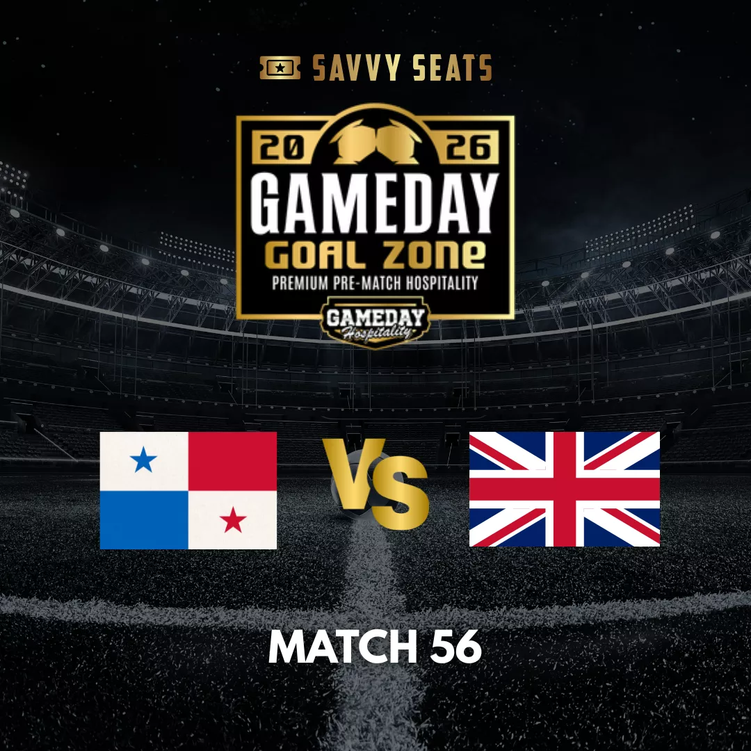 Get information & buy tickets to2026 Savvy Seats Gameday Goal Zone Match 67: Panama vs England on Jun 27, 20:00 @B Parking Deck | Savvy Seats