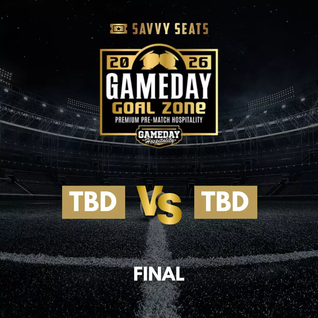Get information & buy tickets to2026 Savvy Seats Gameday Goal Zone Final on Jul 19, 12:00 @B Parking Deck | Savvy Seats | savvyseatsevents.com