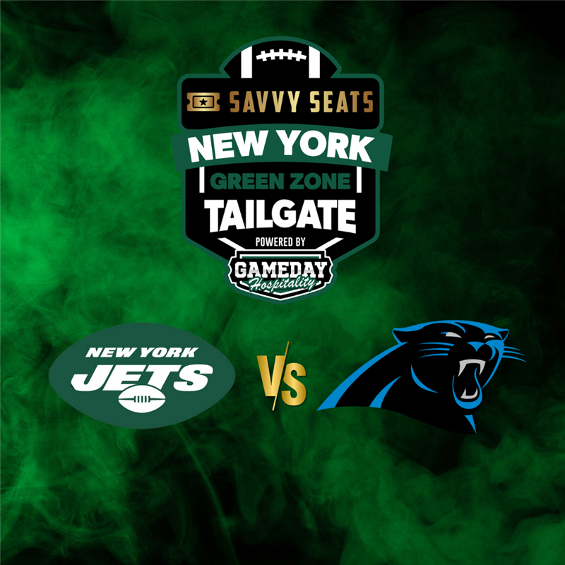 Get Information and buy tickets to Jets and Panthers Savvy Seats Tailgate Zone New York Jets Tailgate Party on Savvy Seats