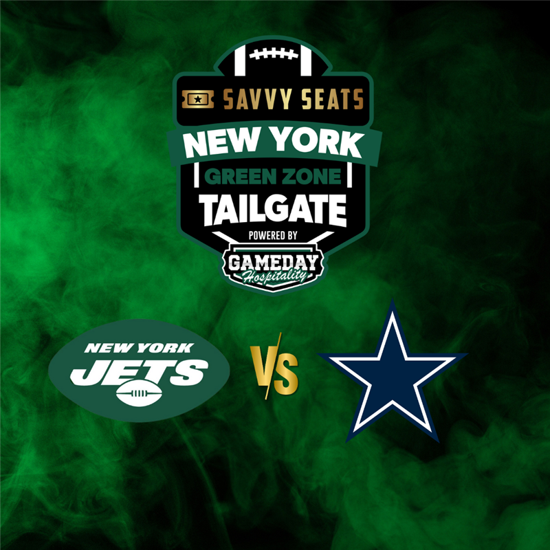 Get Information and buy tickets to Jets and Cowboys Savvy Seats Tailgate Zone New York Jets Tailgate Party on Savvy Seats