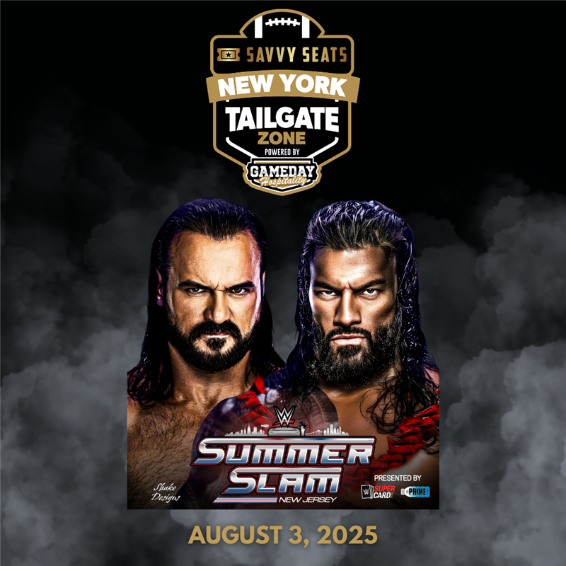 Summer Slam 2025 Savvy Seats Tailgate Zone