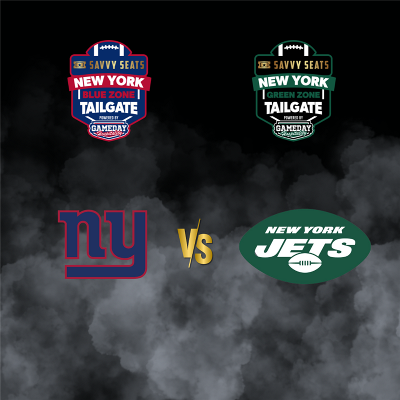 Giants vs Jets Savvy Seats Tailgate Zone