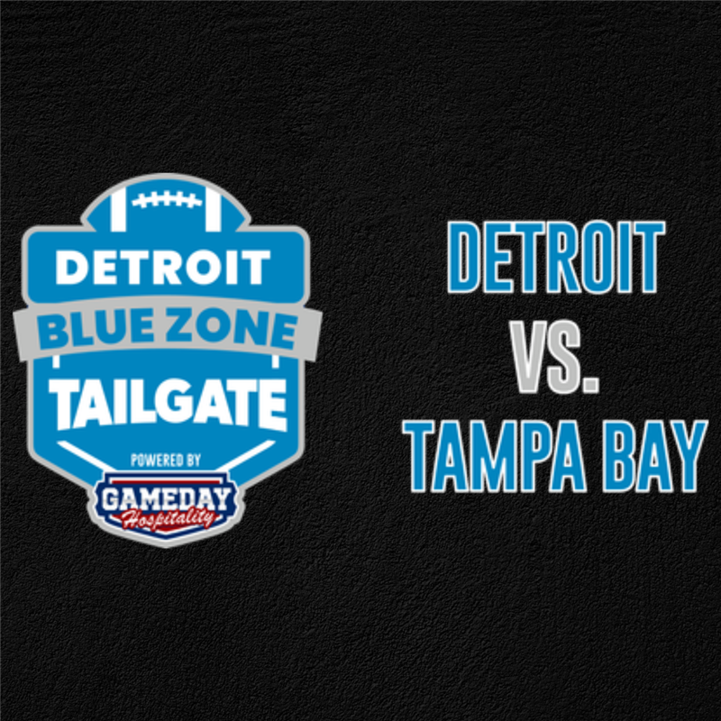 Get Information and buy tickets to Detroit Tailgate Zone Detroit vs Tampa Bay on Savvy Seats