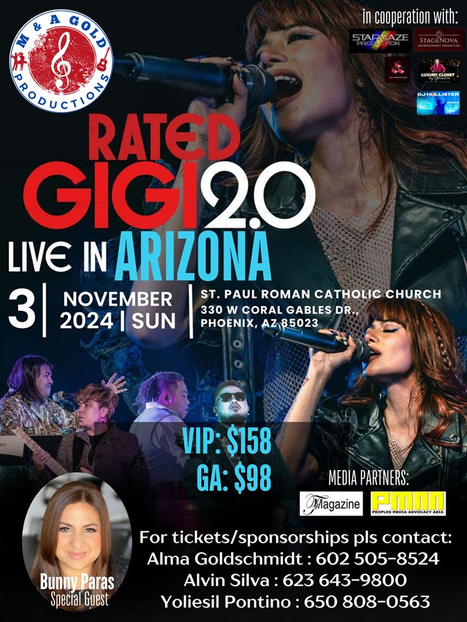 Rated Gigi 2.0 Live in Arizona