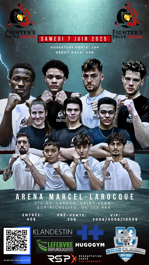 Gala de boxe Fighter's Pride Académie Boxing