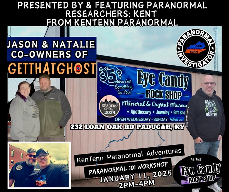 Get Information and buy tickets to Paranormal 101 Workshop  on Historic Zodiac Playhouse