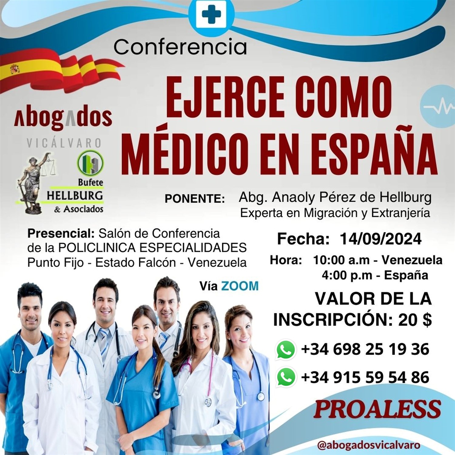 EJERCE COMO MEDICO EN ESPAÑA image