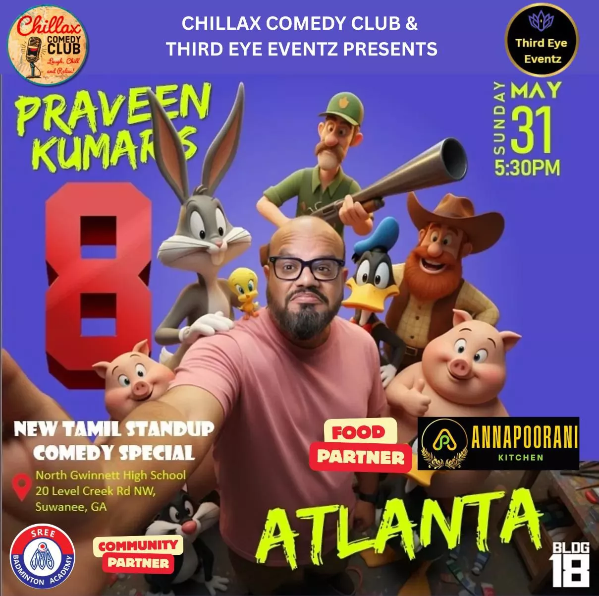 Praveen Kumar's New Tamil Standup Comedy Special image