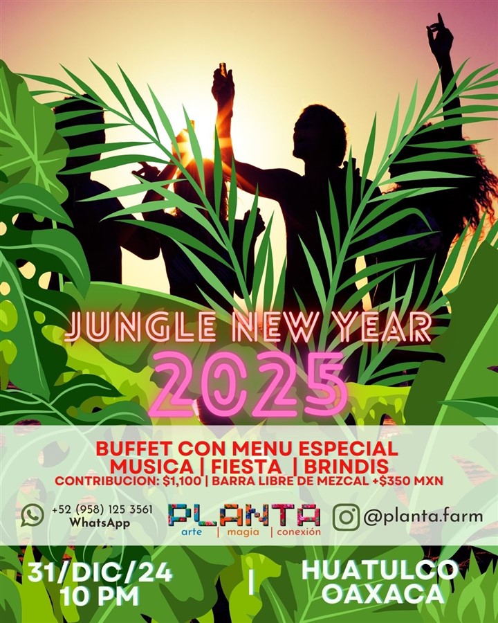 Obtenez des informations et achetez des billets pour Jungle New Year 2025  sur Planta