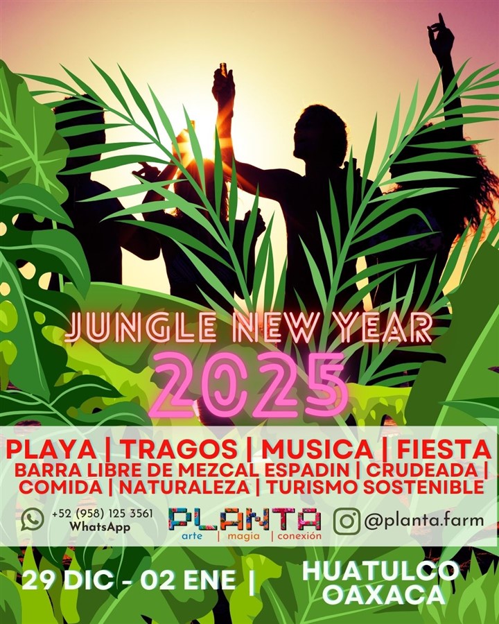 Obtenez des informations et achetez des billets pour Jungle New Year Retreat 2025  sur Planta