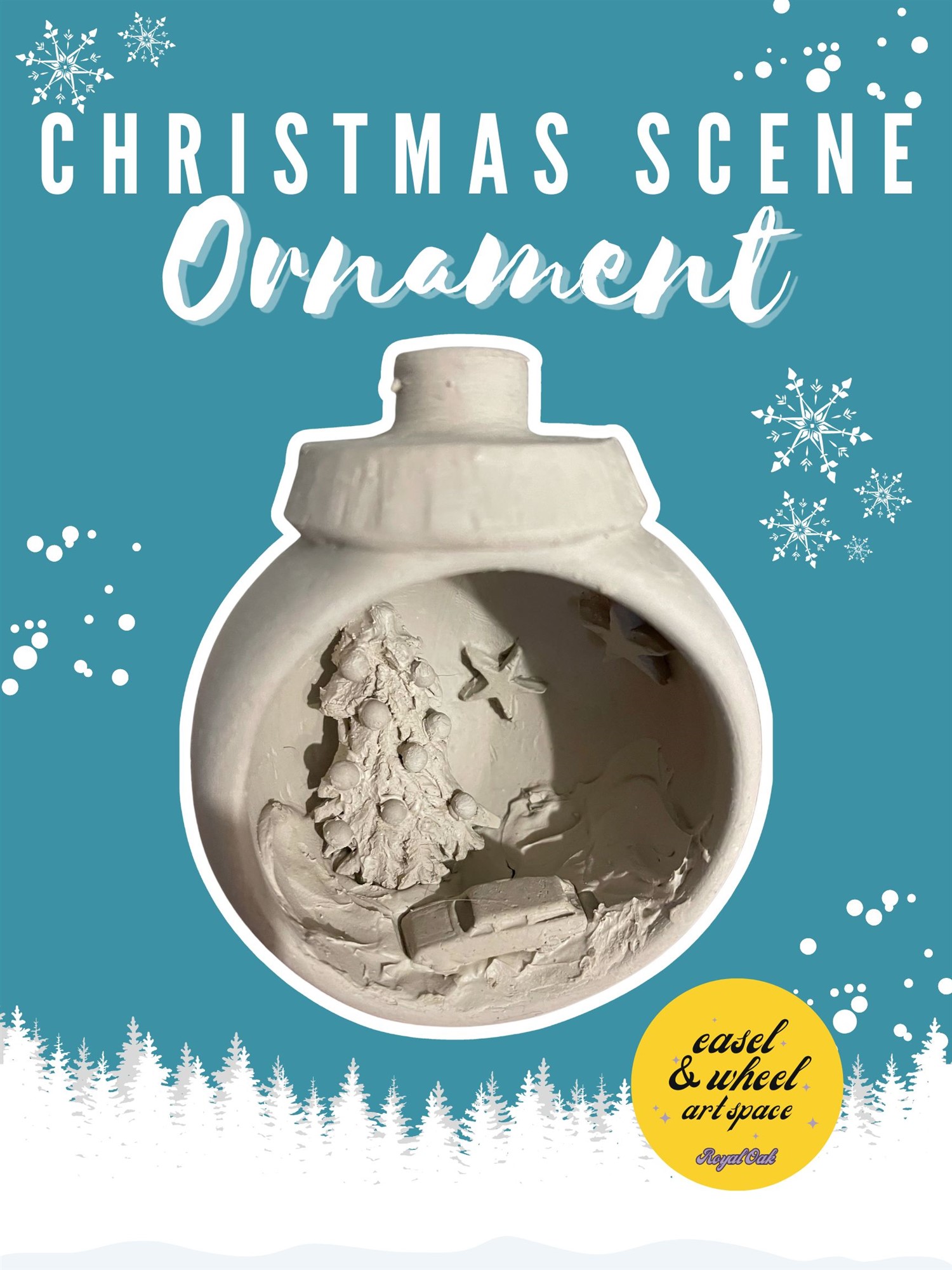 Christmas Scene Ornament image