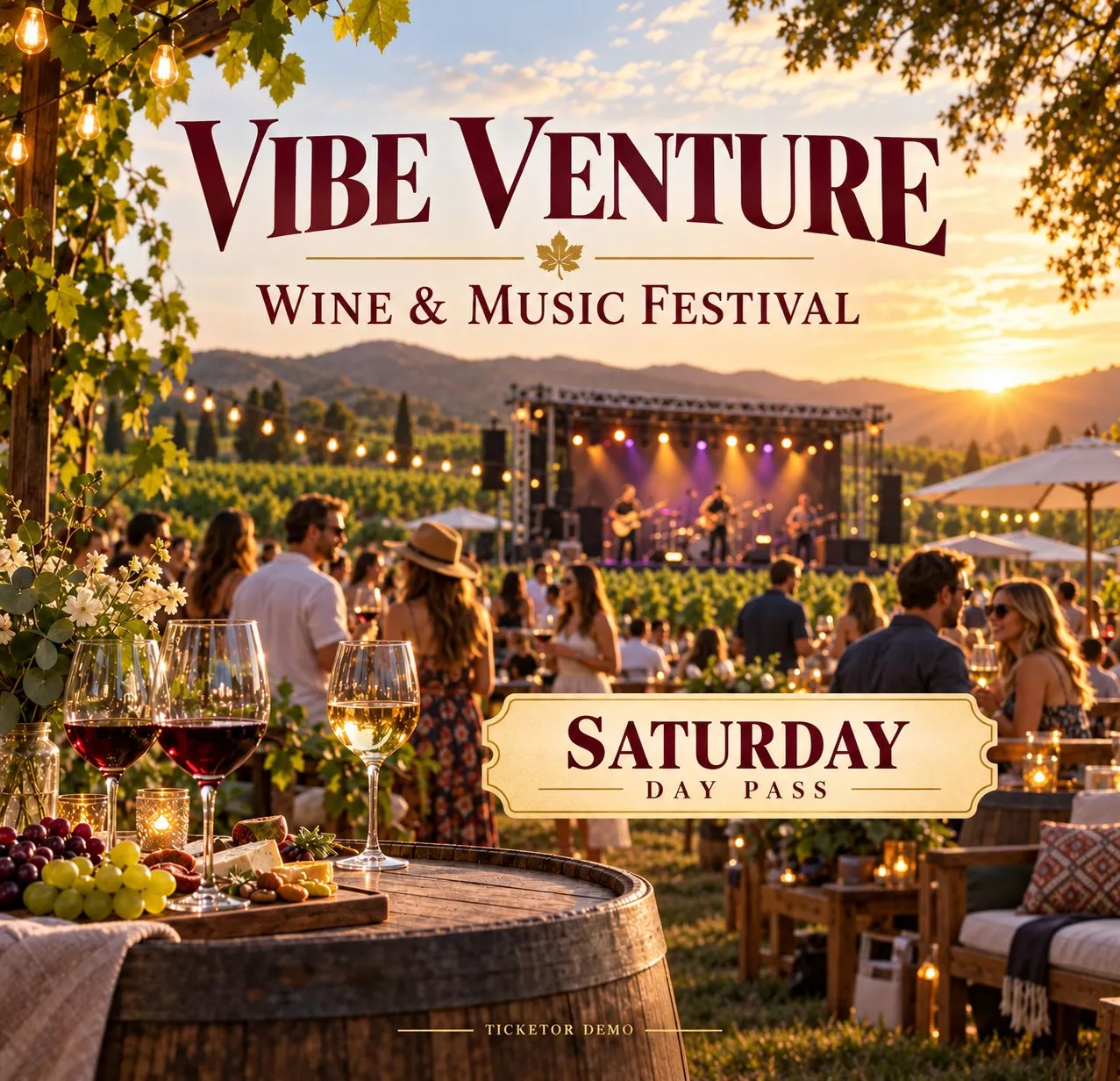 Vibe Venture - Wine & Music Festival