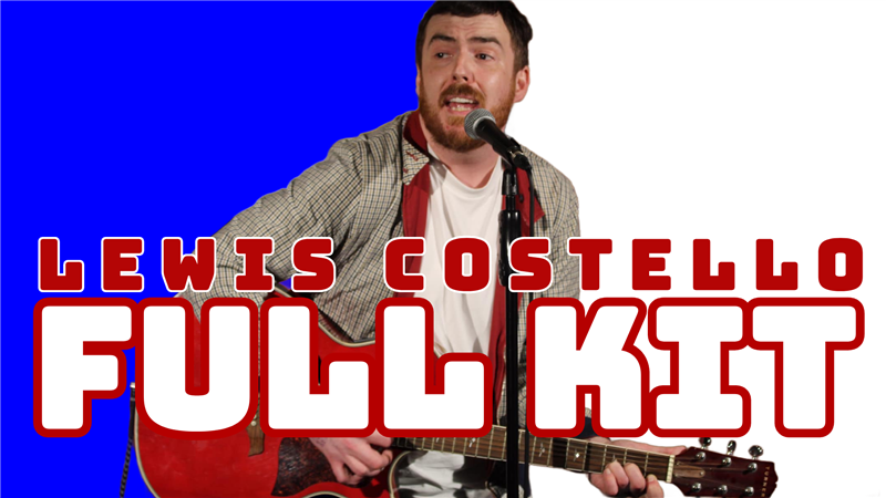 Get Information and buy tickets to Lewis Costello: Full Kit From Blackburn With Love on Rotunda Theatre