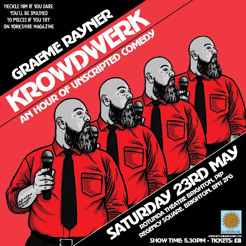 Get Information and buy tickets to Graeme Rayner: Krowdwerk  on Rotunda Theatre