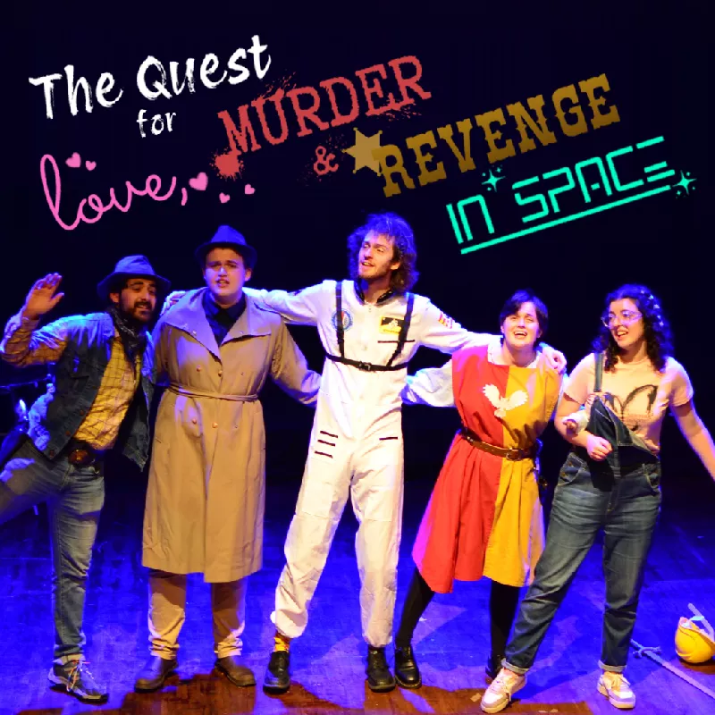 Get Information and buy tickets to The Quest for Love, Murder and Revenge in Space! Fantasy epic? Dramatic romance? Murder mystery? Rollicking western? Sci-fi saga? It