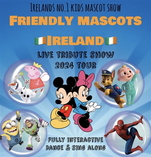 Friendly mascots Ireland image