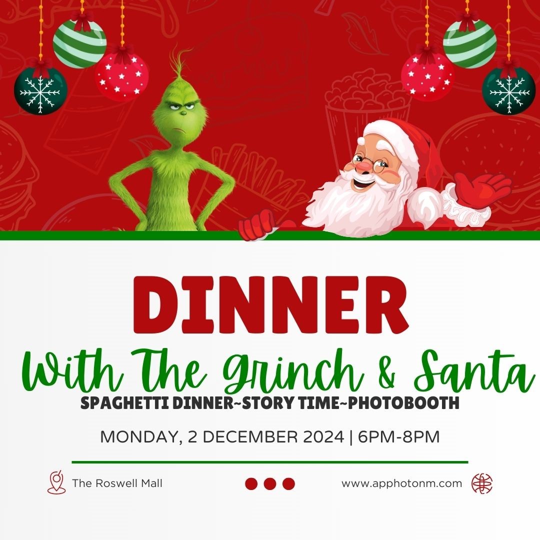 Dinner with Santa and The Grinch image
