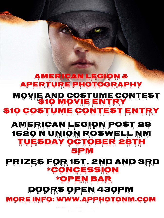 Movie Night and Costume Contest