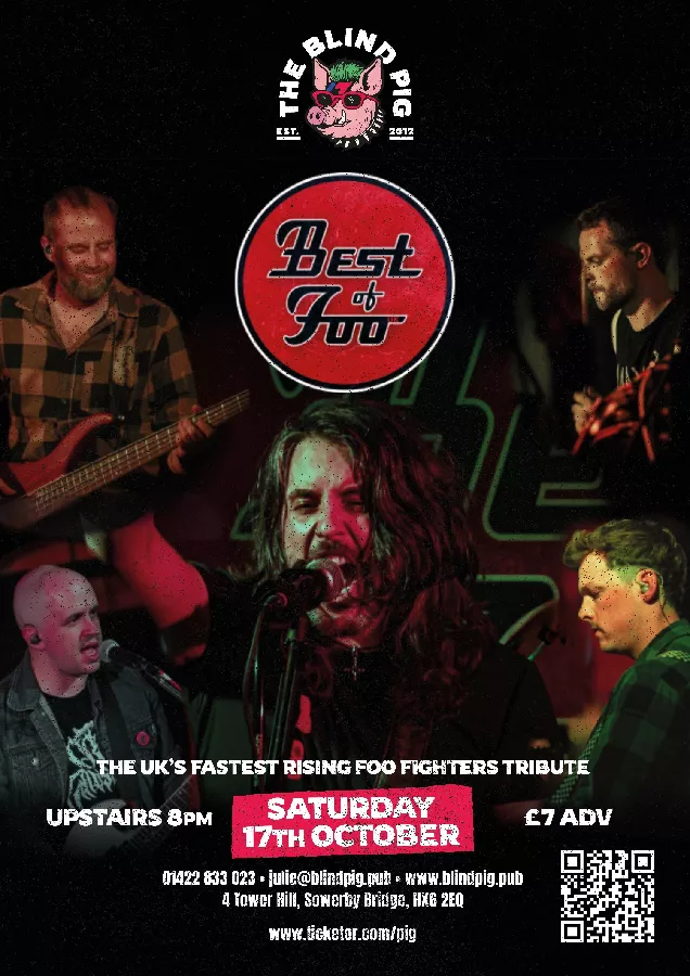 Get Information and buy tickets to Best of Foo A Tribute To Foo Fighters on The Blind Pig