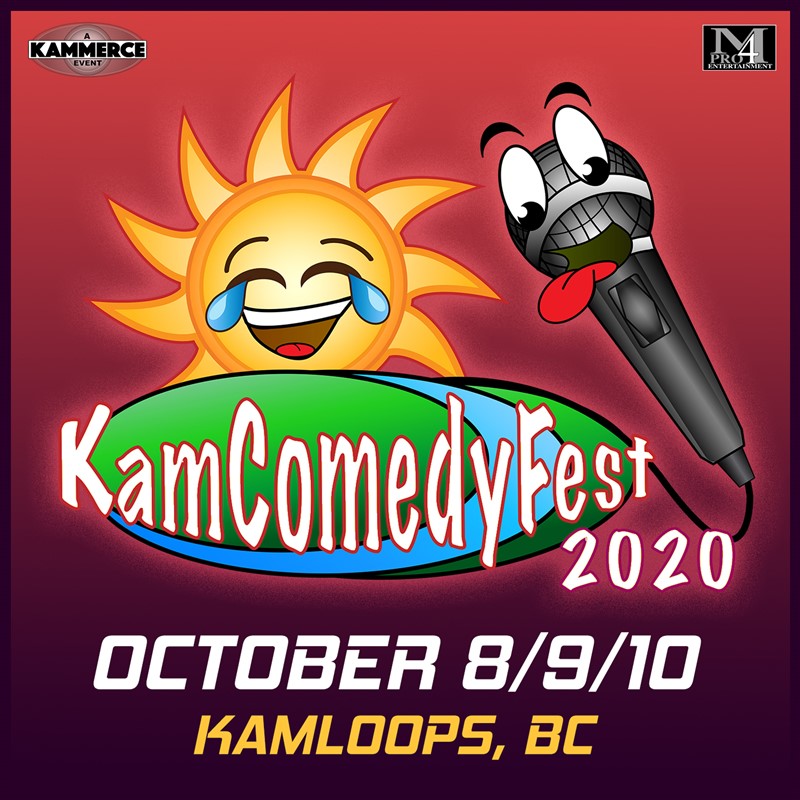 Get Information and buy tickets to KamComedyFest 2020 VIP Festival Pass (south) Southshore Edition (3 nights, 5 shows) on www.KamTix.ca